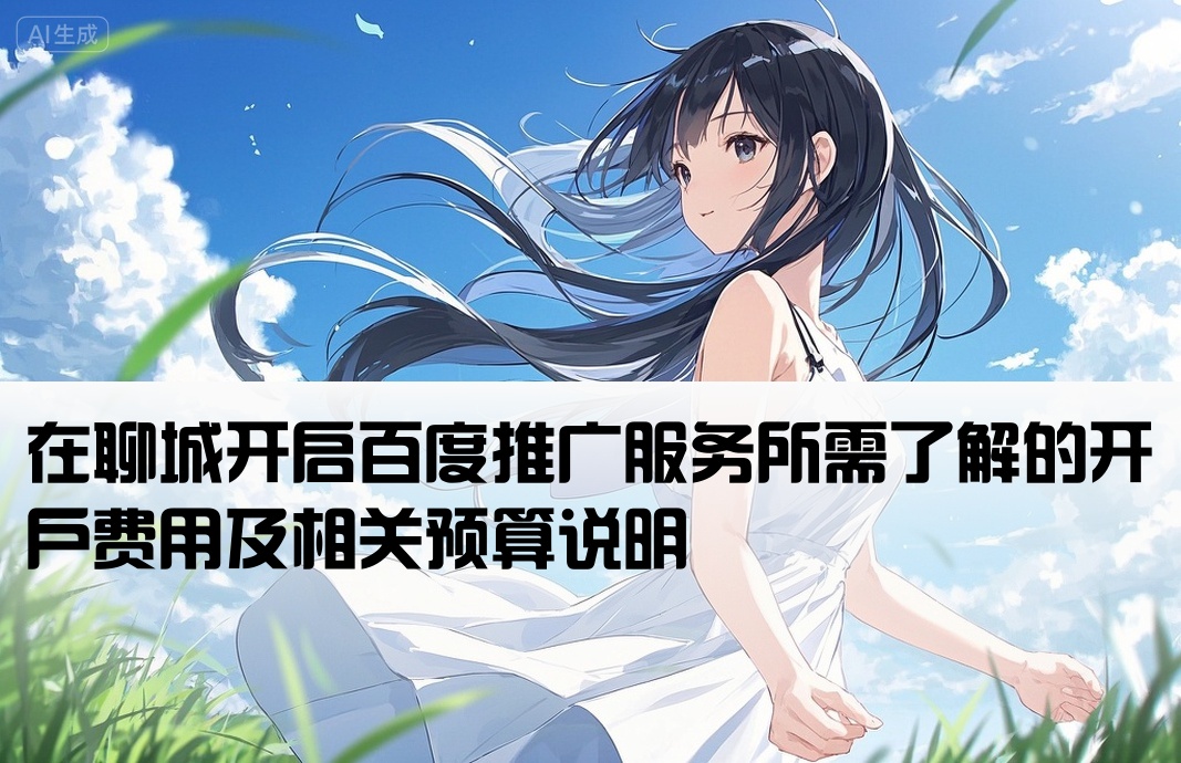 在聊城开启百度推广服务所需了解的开户费用及相关预算说明