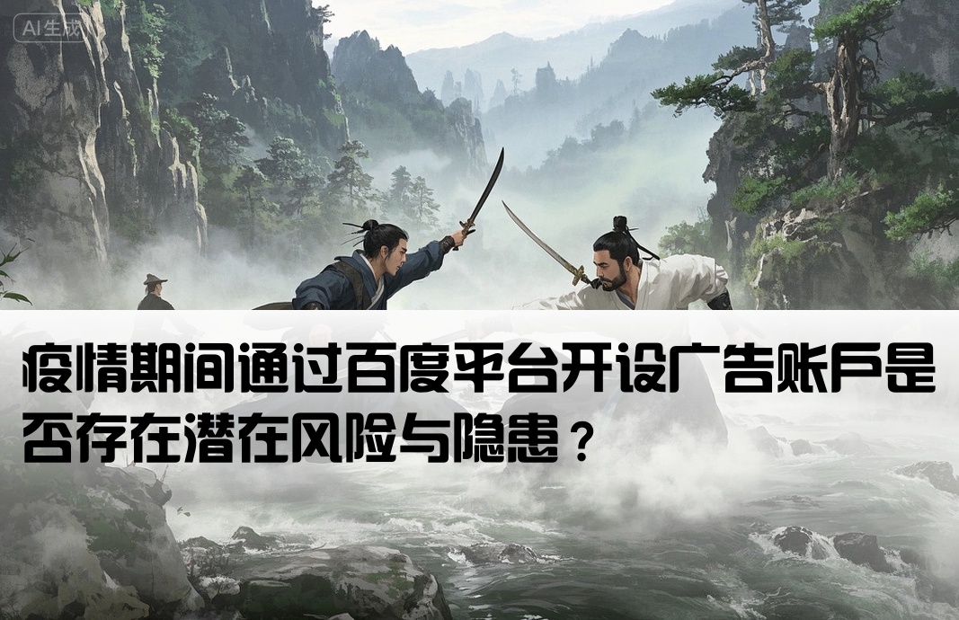 疫情期间百度开户有风险吗