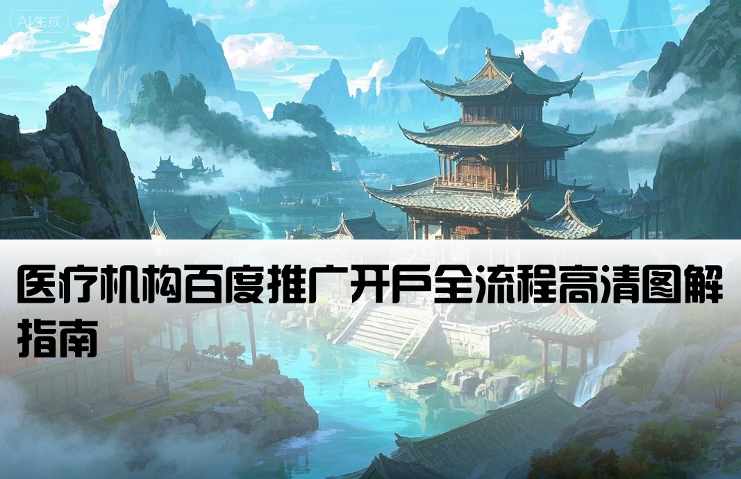 医院百度开户流程图片高清