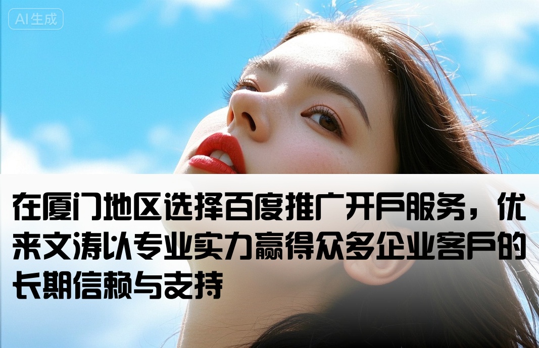 厦门百度开户优来文涛信赖