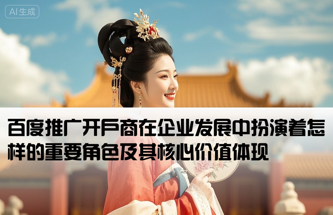 [百度推广开户商有什么作用]百度推广开户商在企业发展中扮演着怎样的重要角色及其核心价值体现