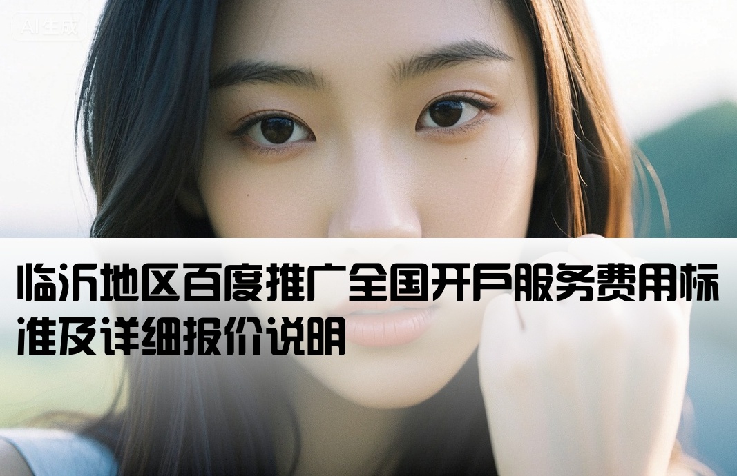 临沂地区百度推广全国开户服务费用标准及详细报价说明