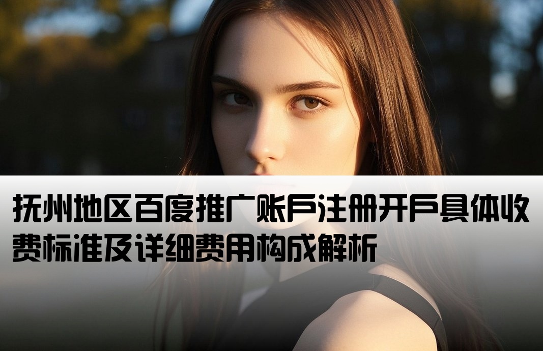 抚州地区百度推广账户注册开户具体收费标准及详细费用构成解析